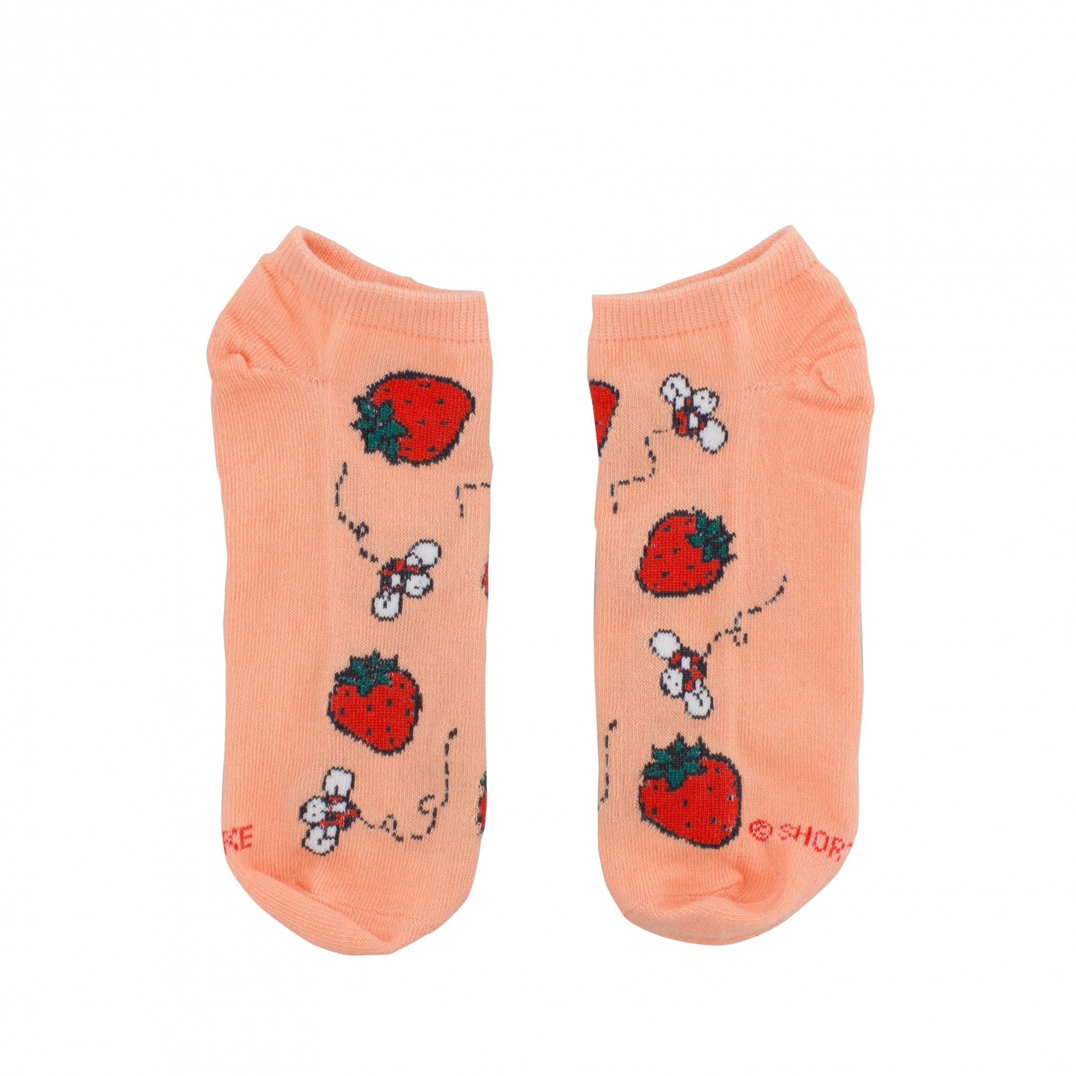 Strawberry Shortcake Variety 5-Pack No Show Socks